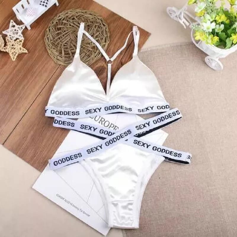 Brief Bralette Bikini Set