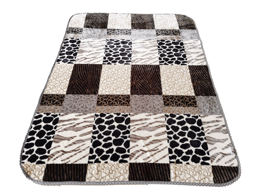 Abstract Printed Pattern AC Throw Blanket