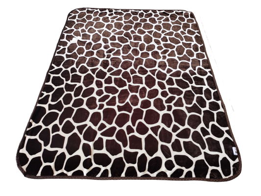 Leopard Print AC Throw Blanket