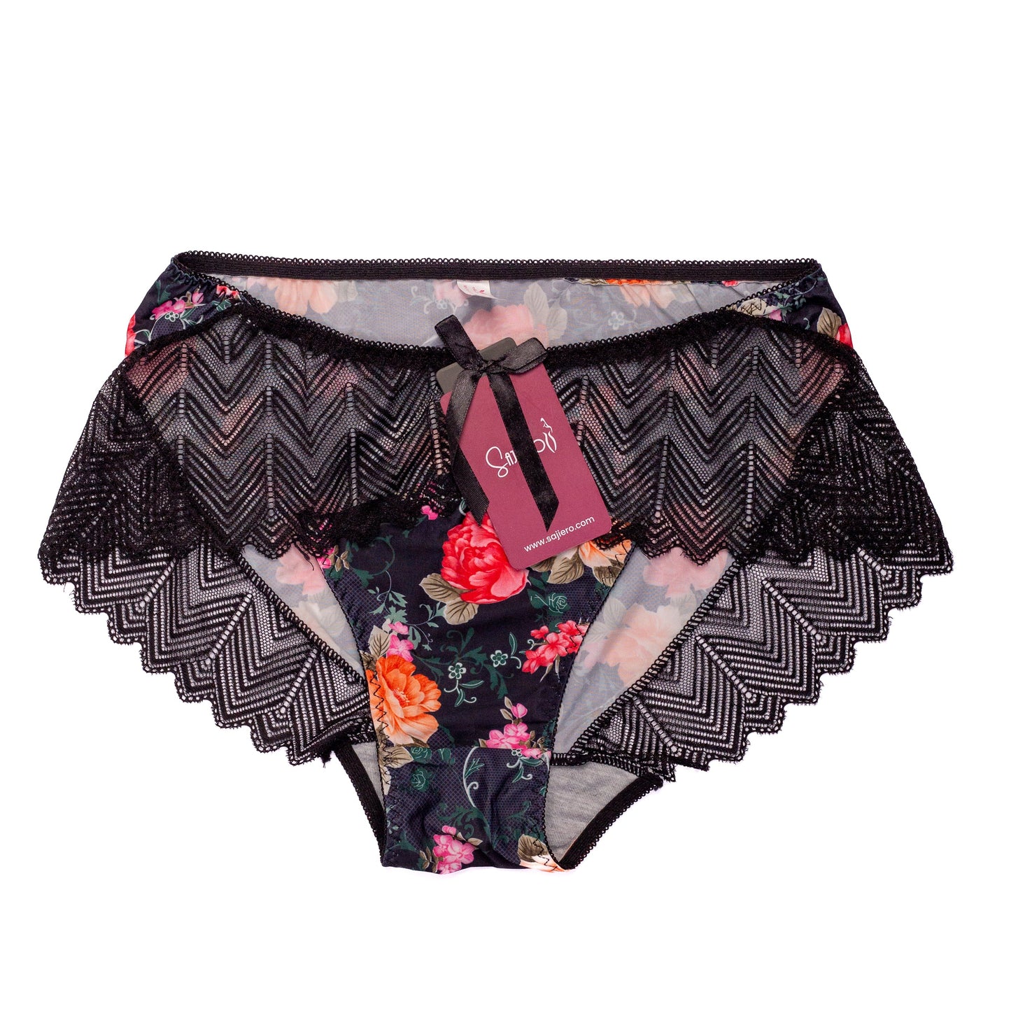 Funky Printed Net Panty