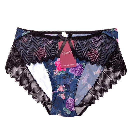 Funky Printed Net Panty