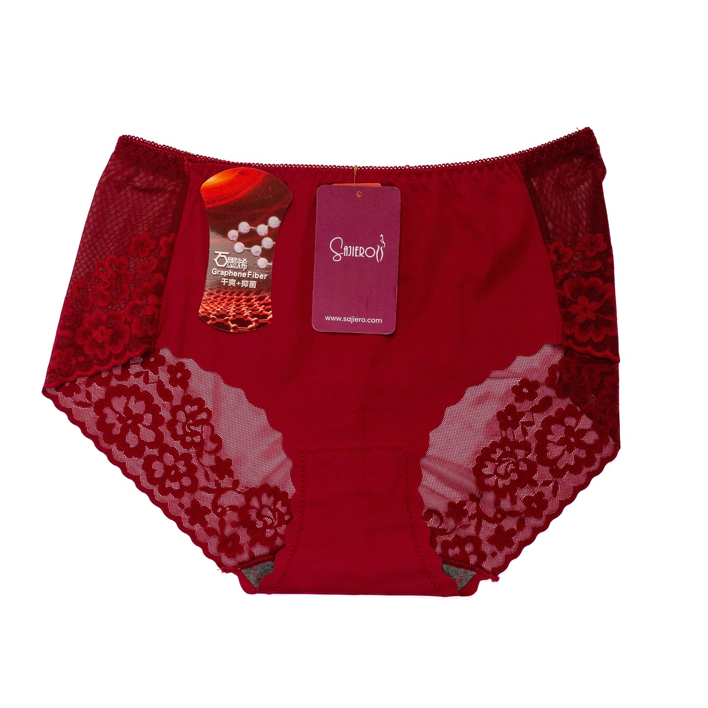 Cosmos Embroidery Net Panty