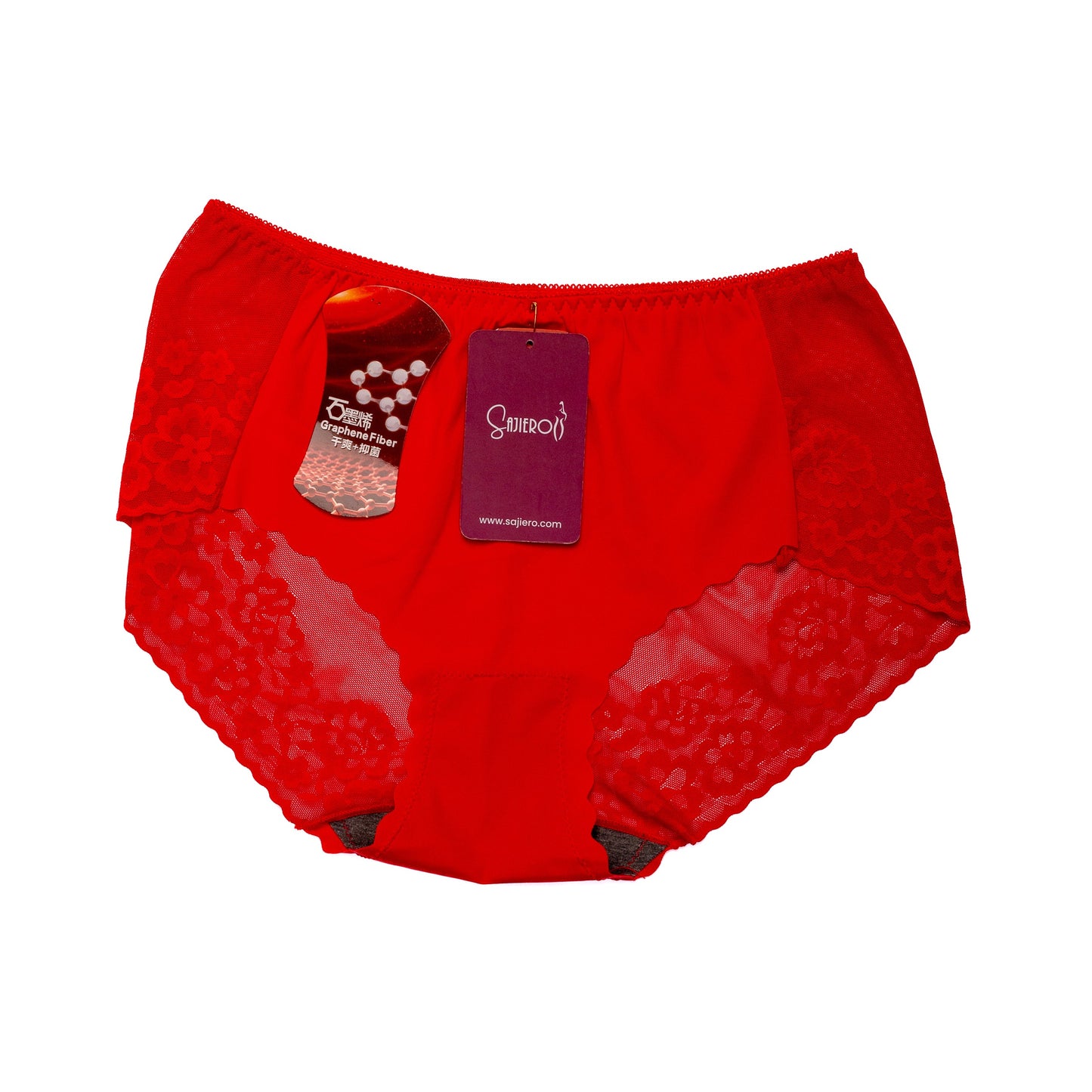 Cosmos Embroidery Net Panty