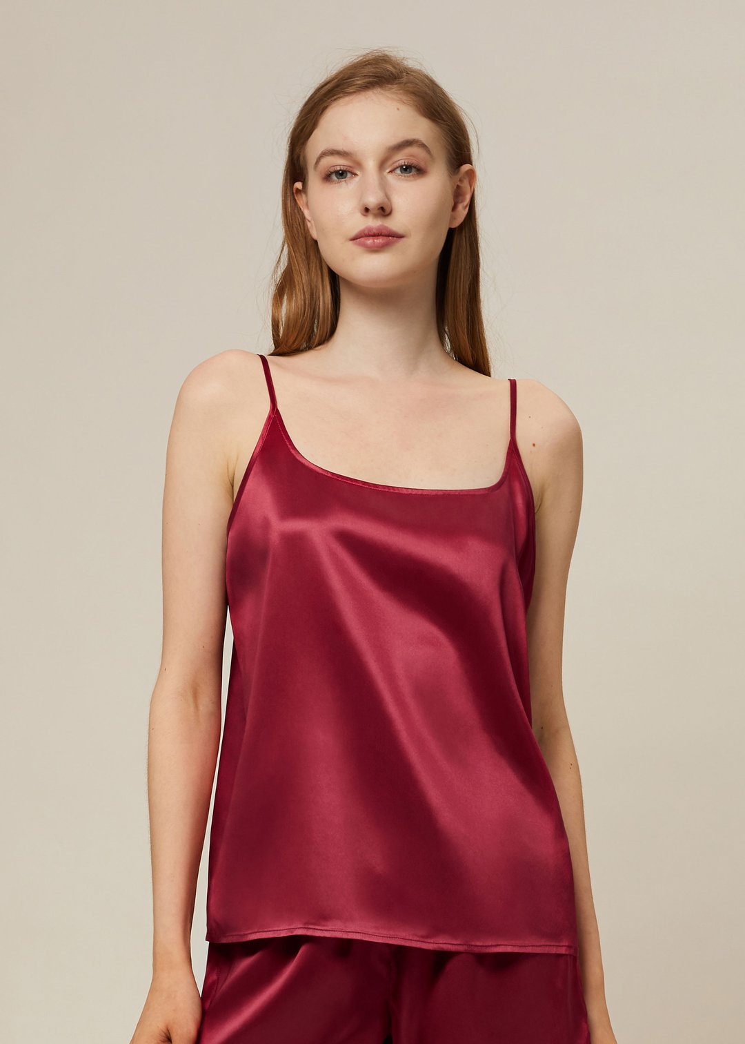 Spice Ceder Strap Jumpsuit Metallic Maroon