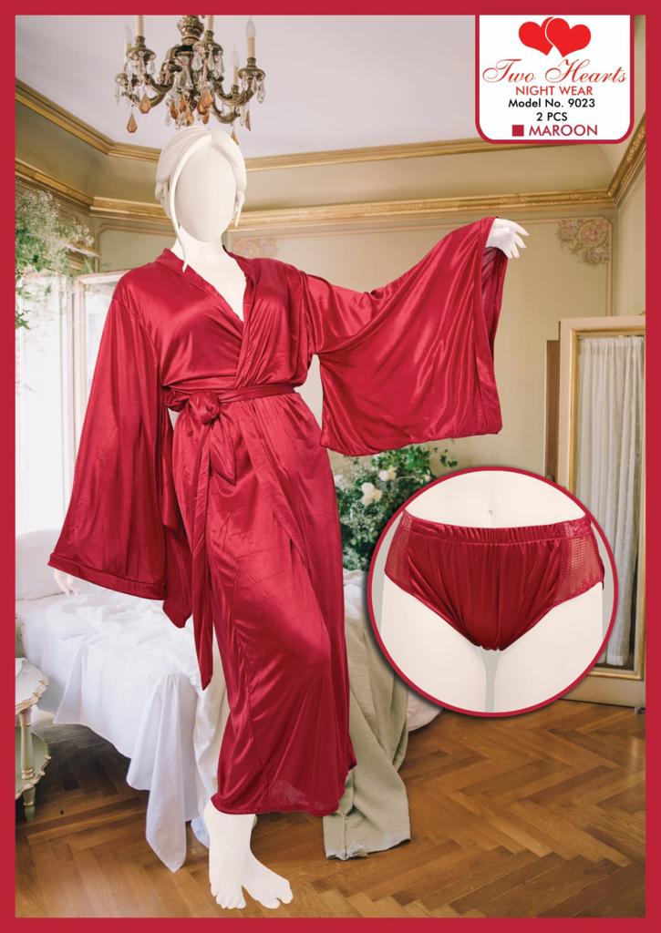 Scott 100% Silk Long Robe