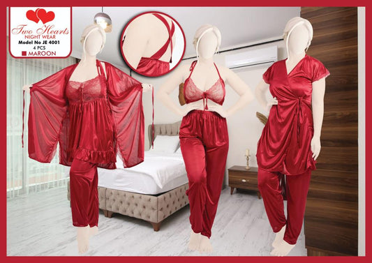 Jude 100% Silk Nightgown Set