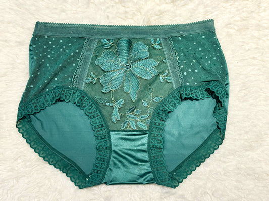 Sun flower Silk Net Panty