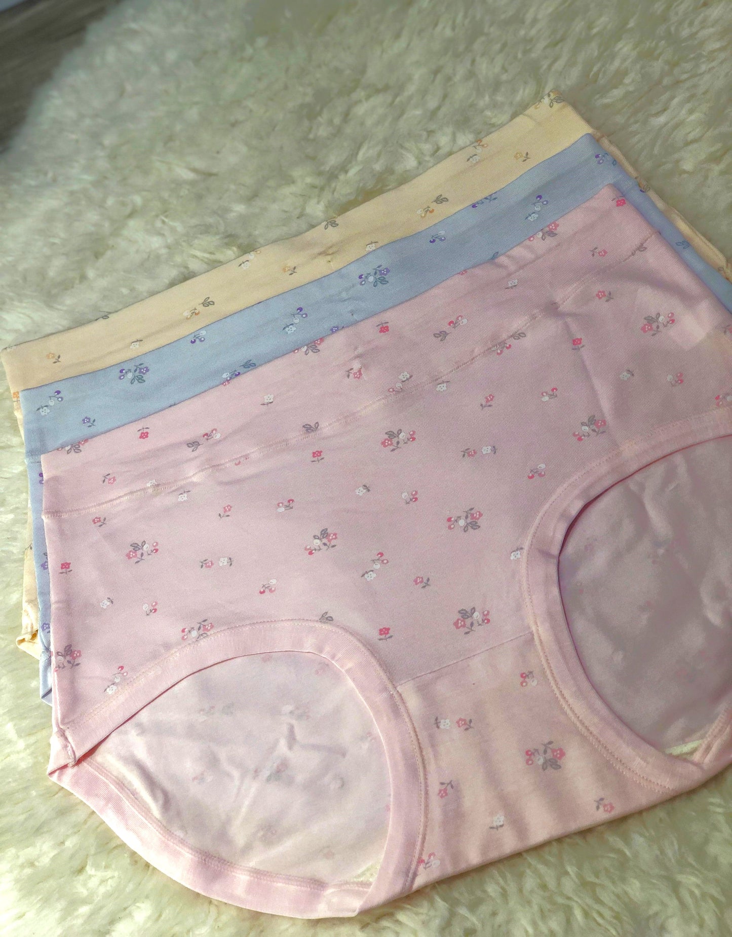 KWO Flower Print Soft Cotton Panty