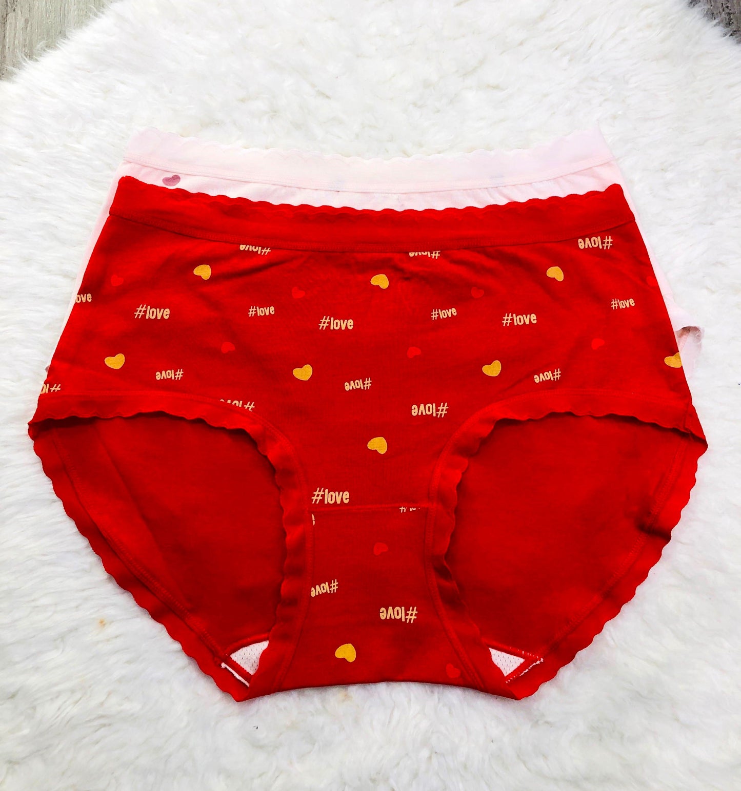 Love Print Soft Cotton Panty