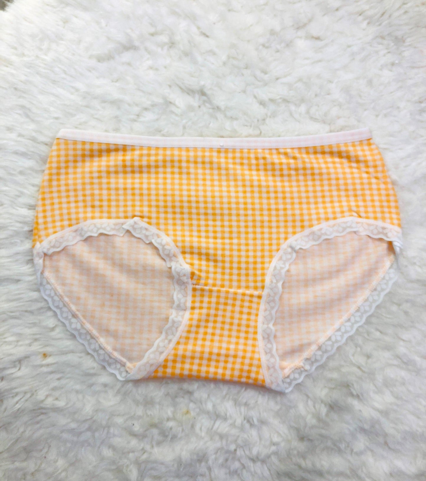 Check Print Cotton Panty