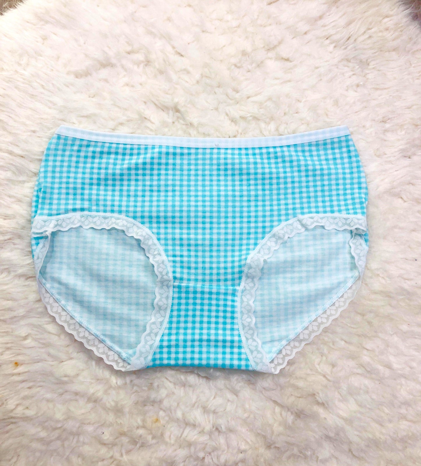 Check Print Cotton Panty