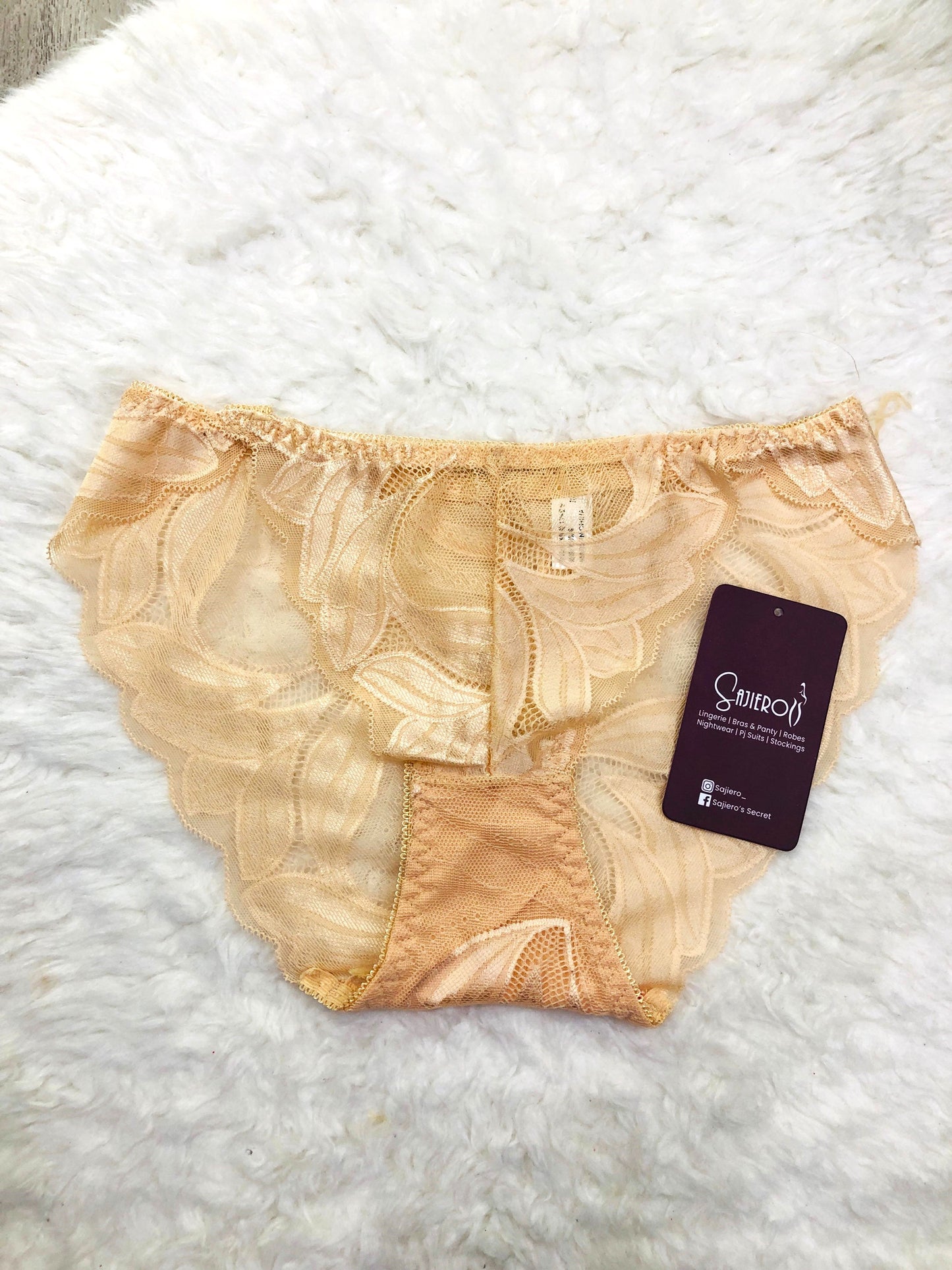 Calendula Flowers Net Panty