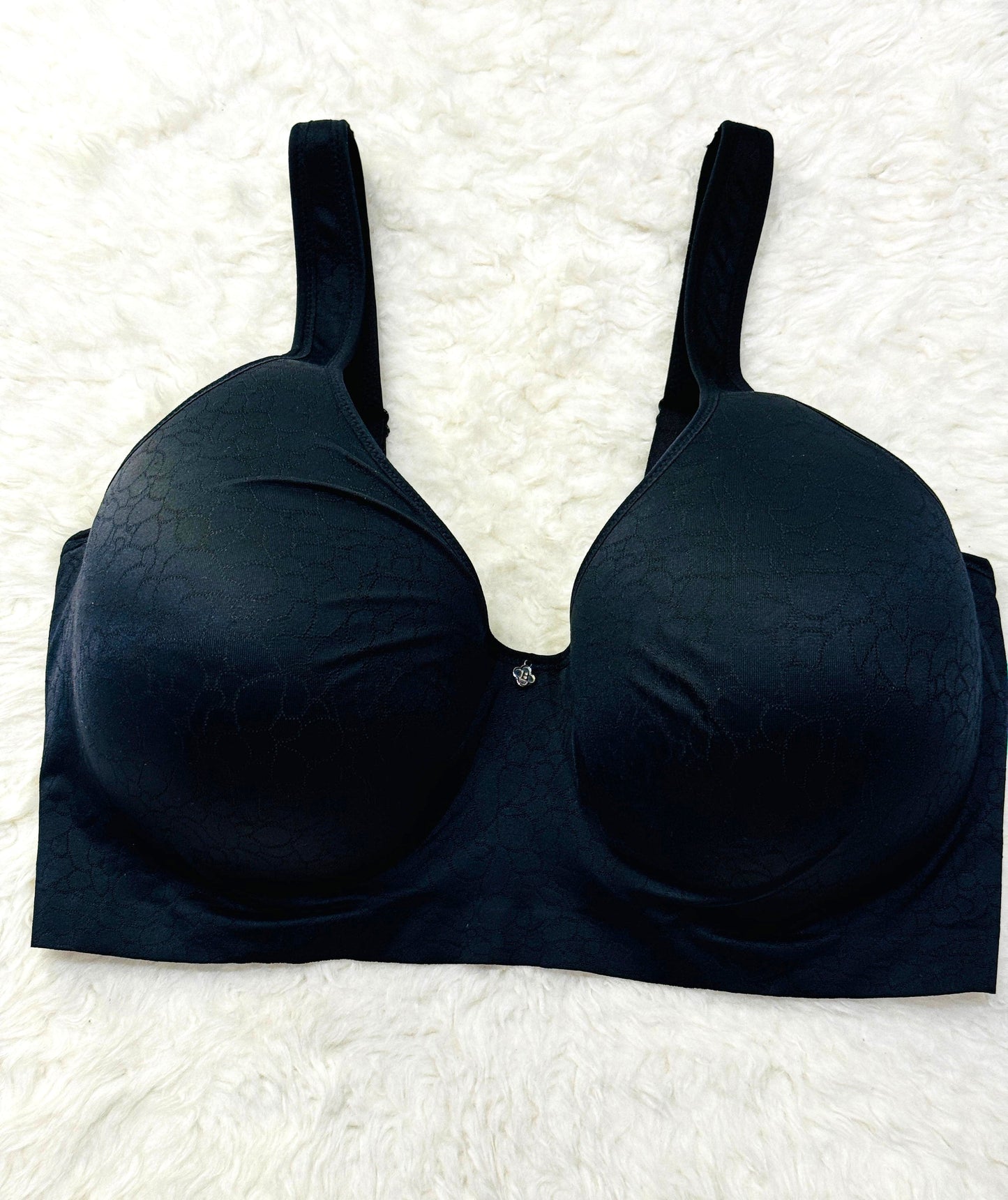 Max Black Plus Size Padded Bra