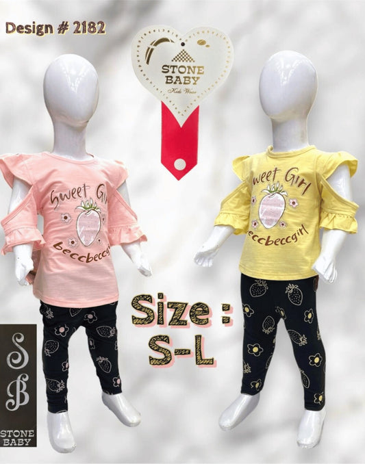 Girls Drop Shoulder Shirt and Trouser