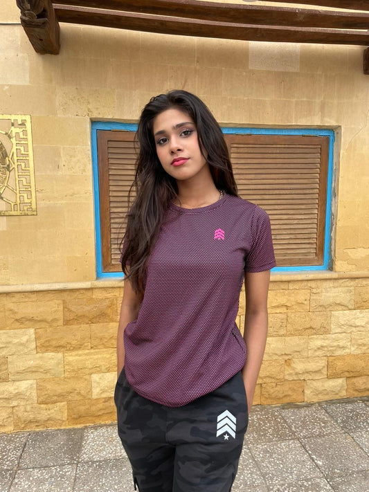 Women Dri-Fit T-Shirt Pink